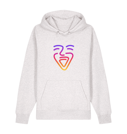 Cool Heather Grey Printed Sweater Front