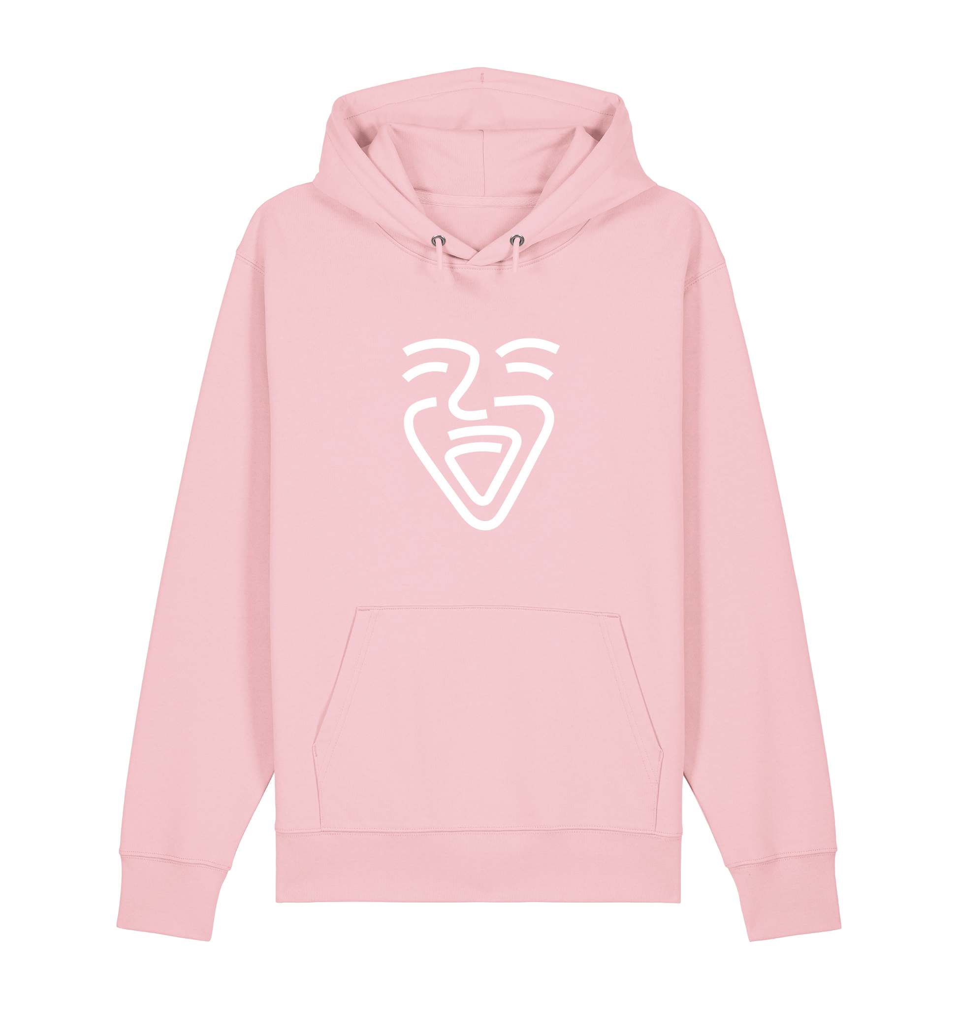 Cotton Pink Printed Sweater Front