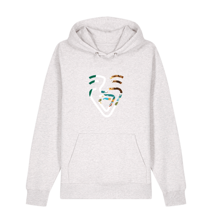 Cool Heather Grey Printed Sweater Front