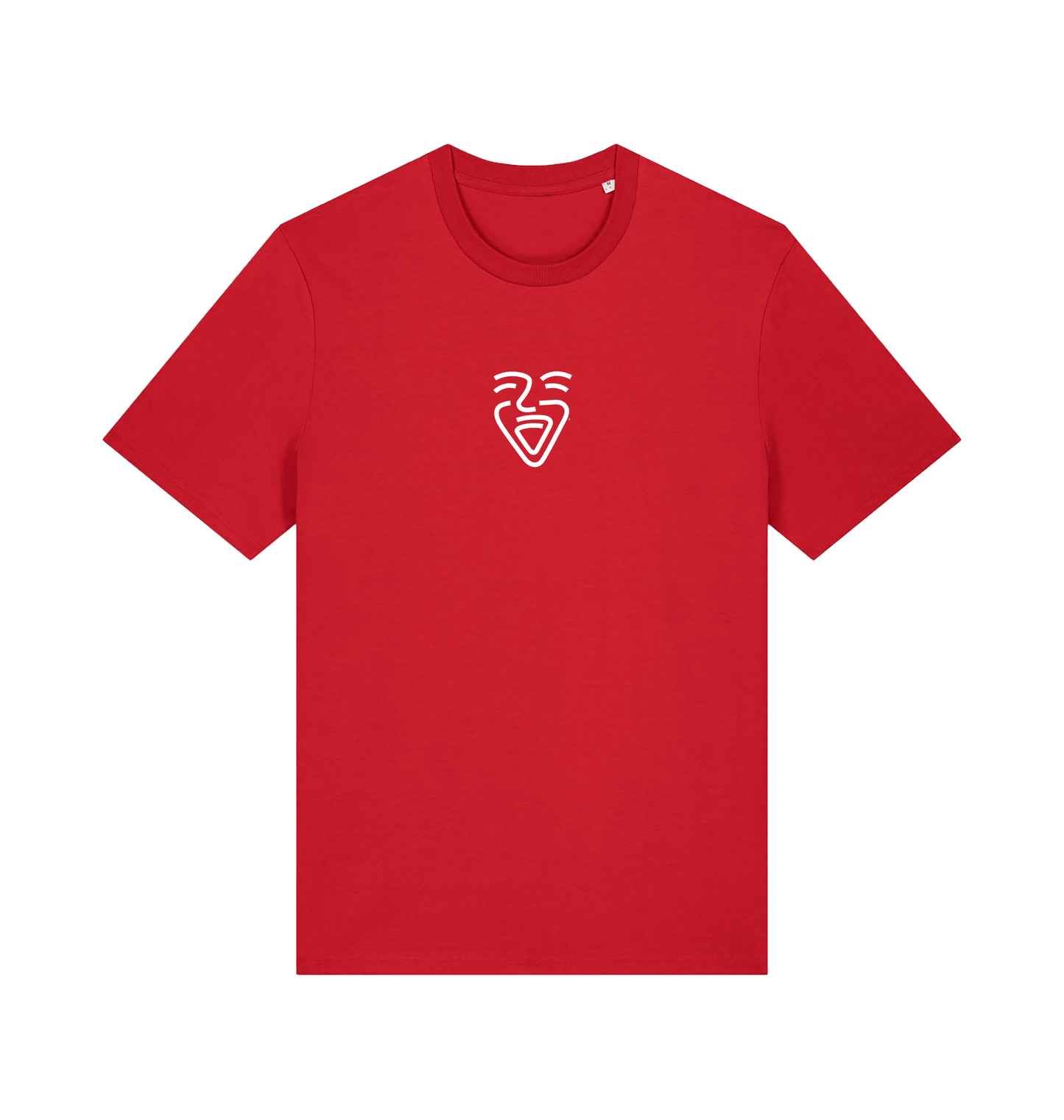 Red Printed T-shirt Front