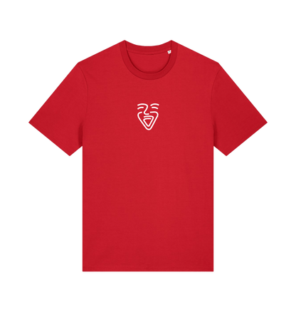 Red Printed T-shirt Front