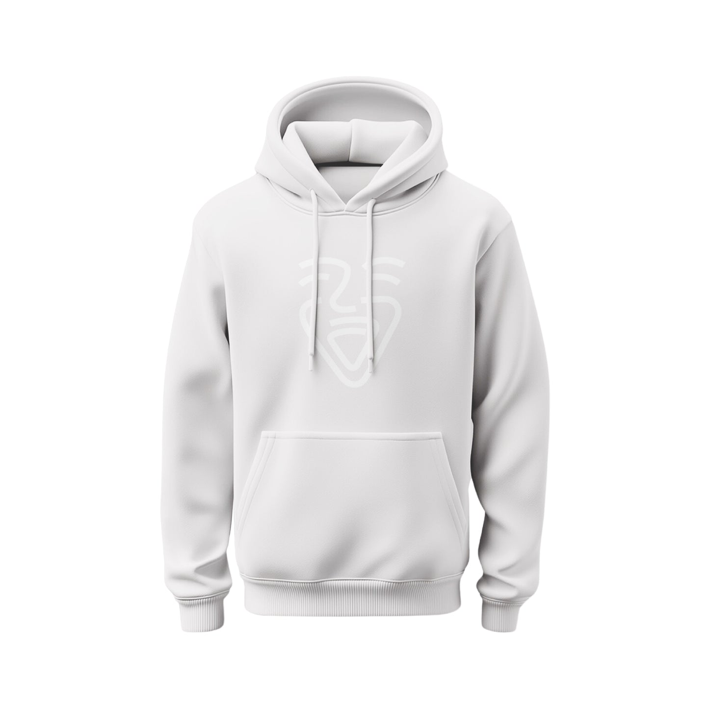 OneFam White Logo Hoodie