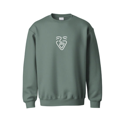 OneFam White Logo Sweater