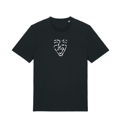 Black Printed T-shirt Front
