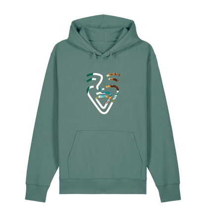Green Bay Printed Sweater Front