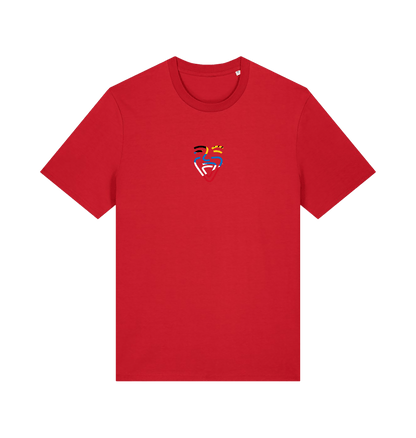 Red Printed T-shirt Front