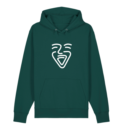 Glazed Green Printed Sweater Front