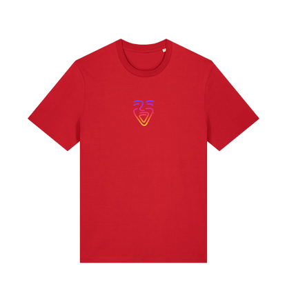 Red Printed T-shirt Front