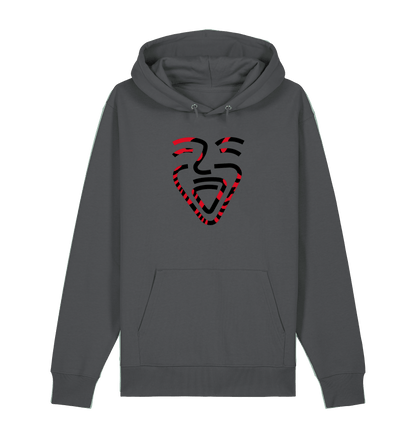 Anthracite Printed Sweater Front