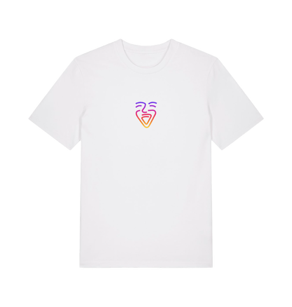 White Printed T-shirt Front