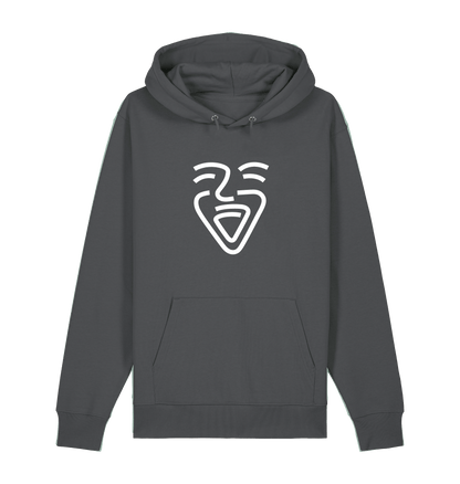 Anthracite Printed Sweater Front