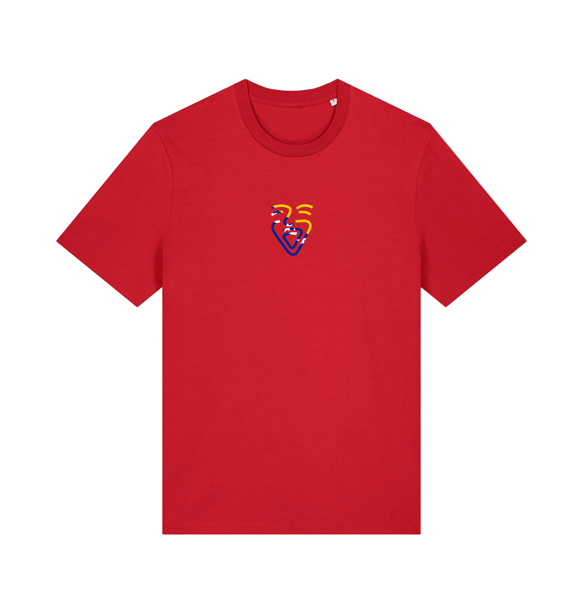 Red Printed T-shirt Front