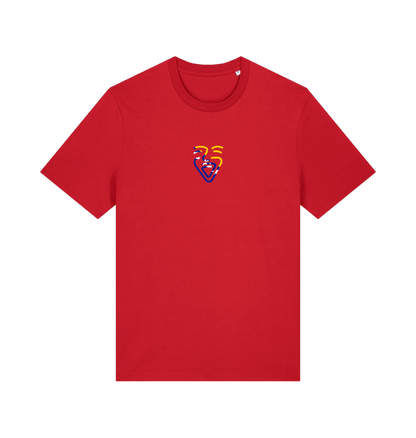 Red Printed T-shirt Front