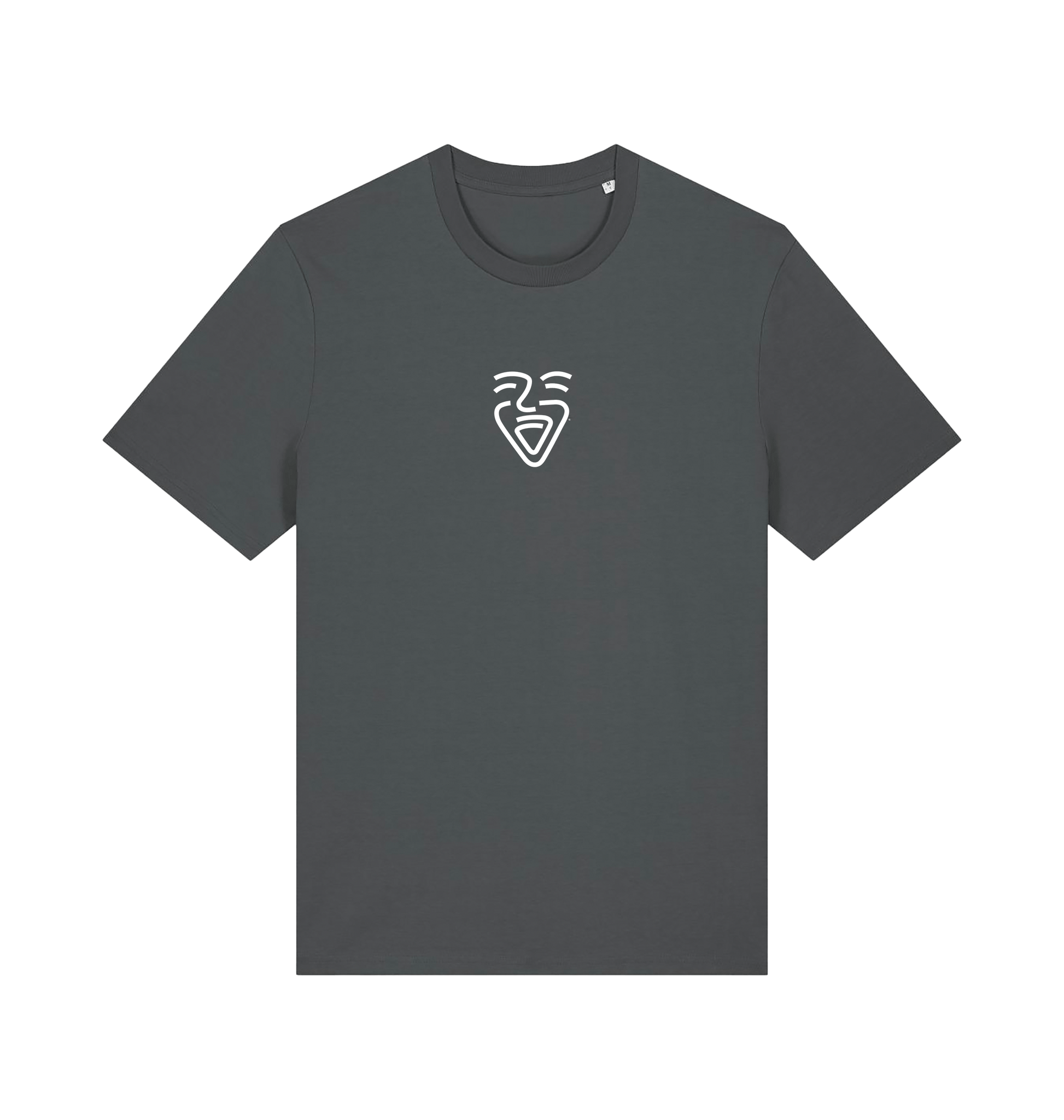 Anthracite Printed T-shirt Front