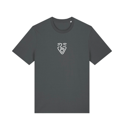 Anthracite Printed T-shirt Front