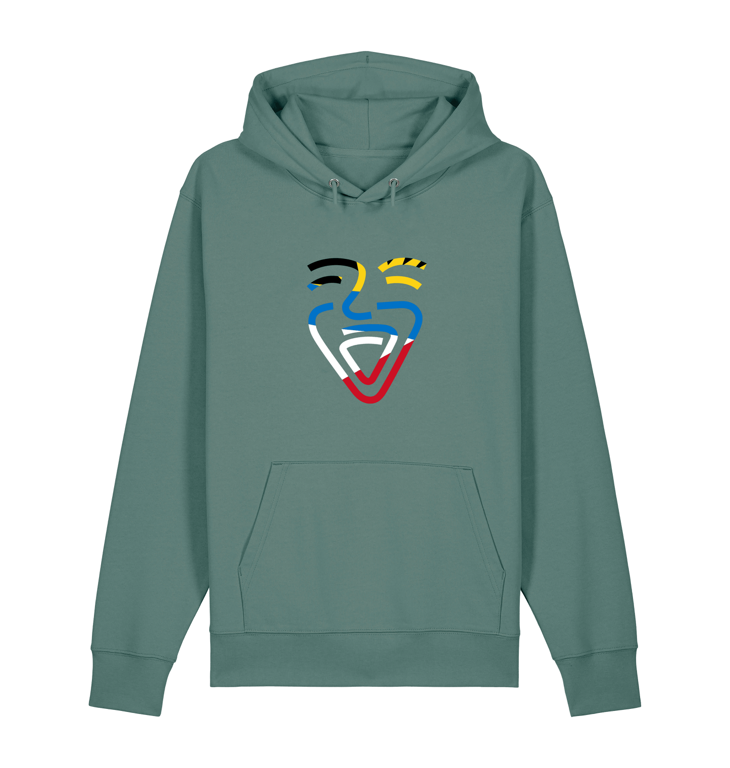 Green Bay Printed Sweater Front
