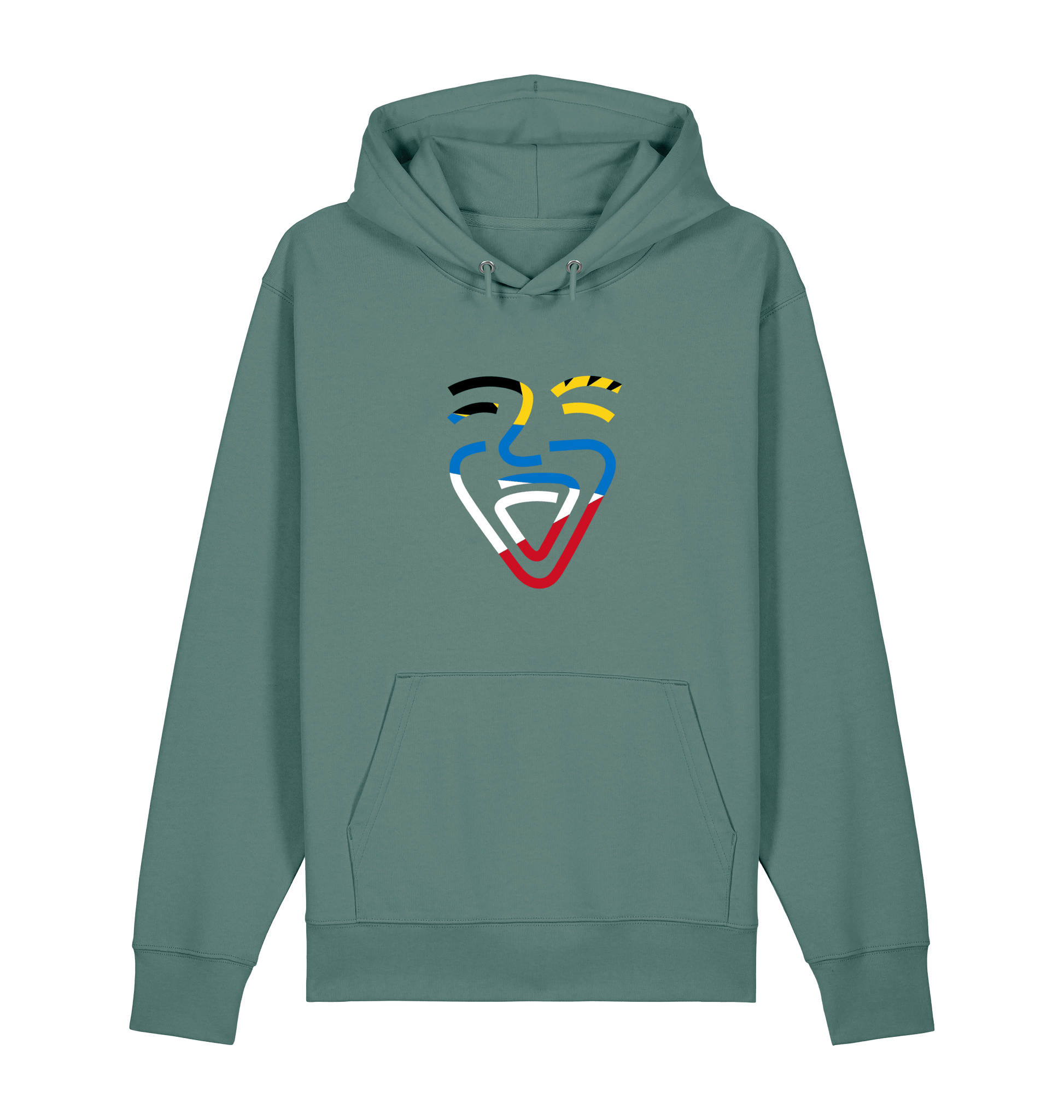 Green Bay Printed Sweater Front