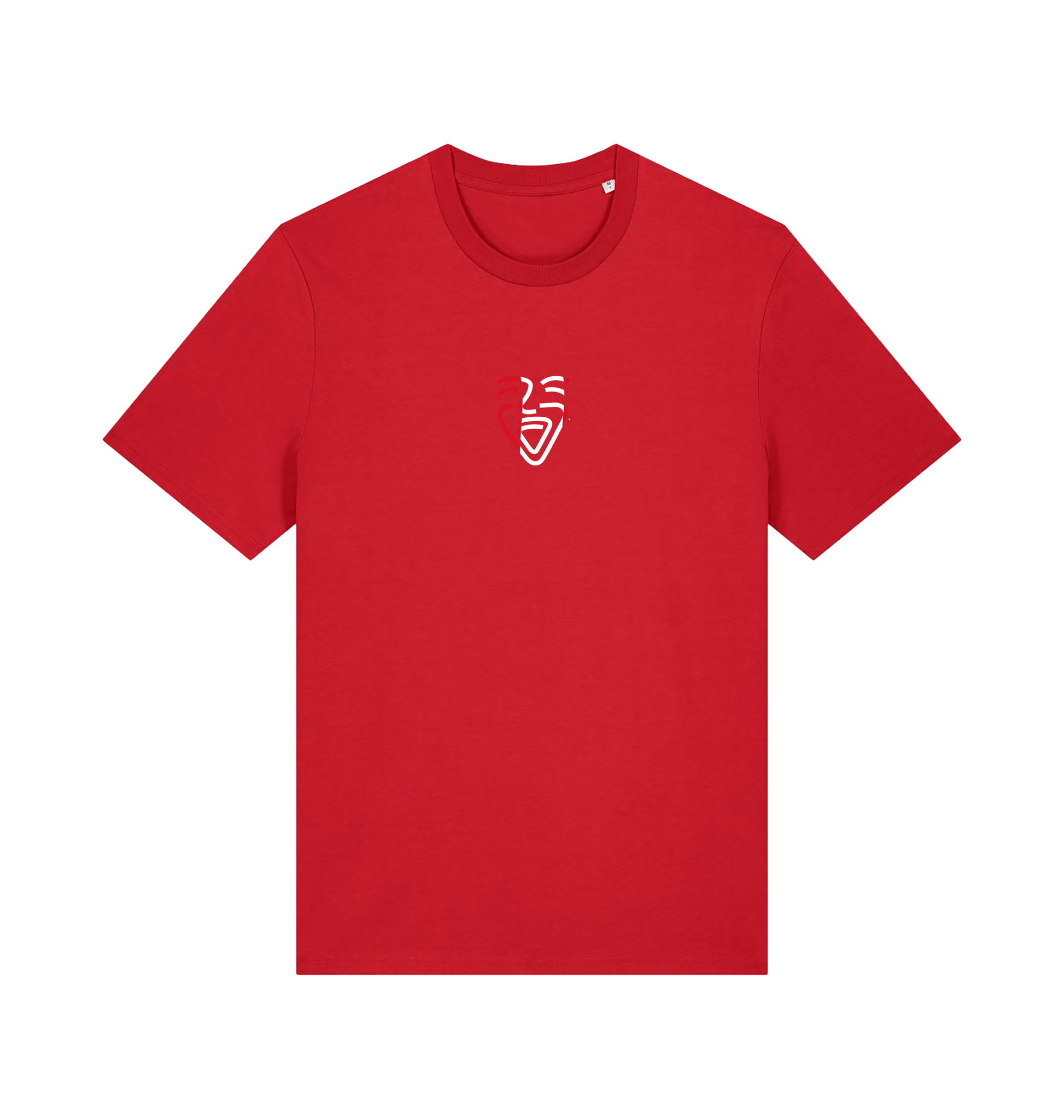 Red Printed T-shirt Front