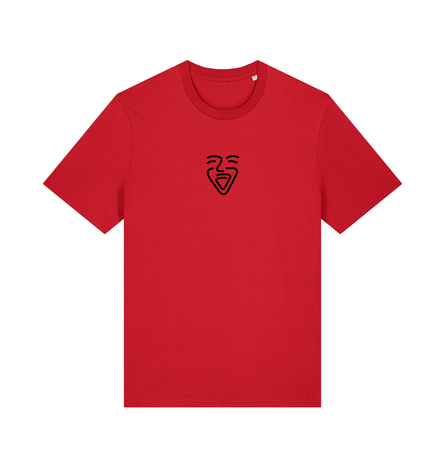 Red Printed T-shirt Front