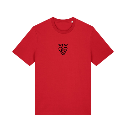 Red Printed T-shirt Front