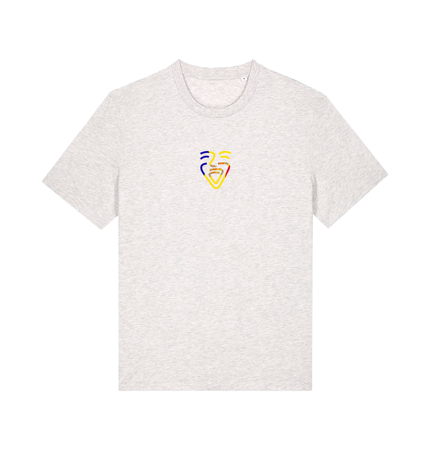 Cool Heather Grey Printed T-shirt Front