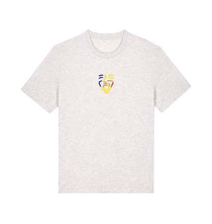 Cool Heather Grey Printed T-shirt Front