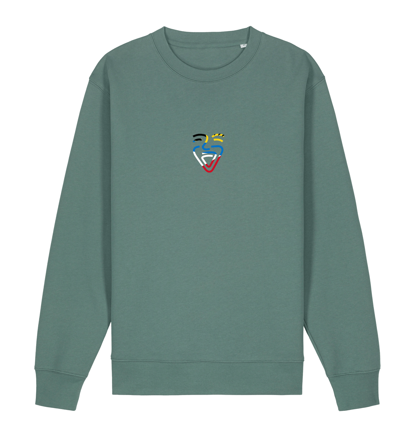 Green Bay Printed Sweater Front