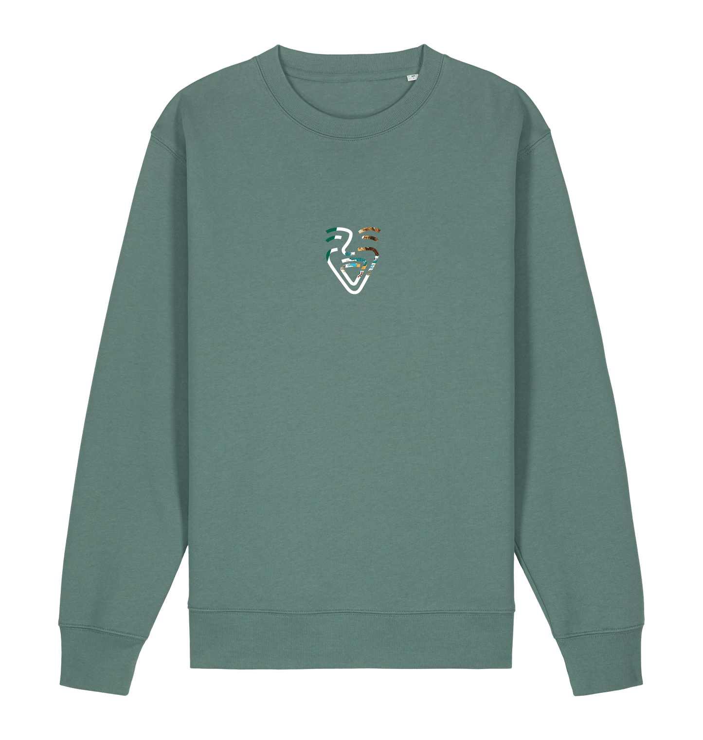 Green Bay Printed Sweater Front