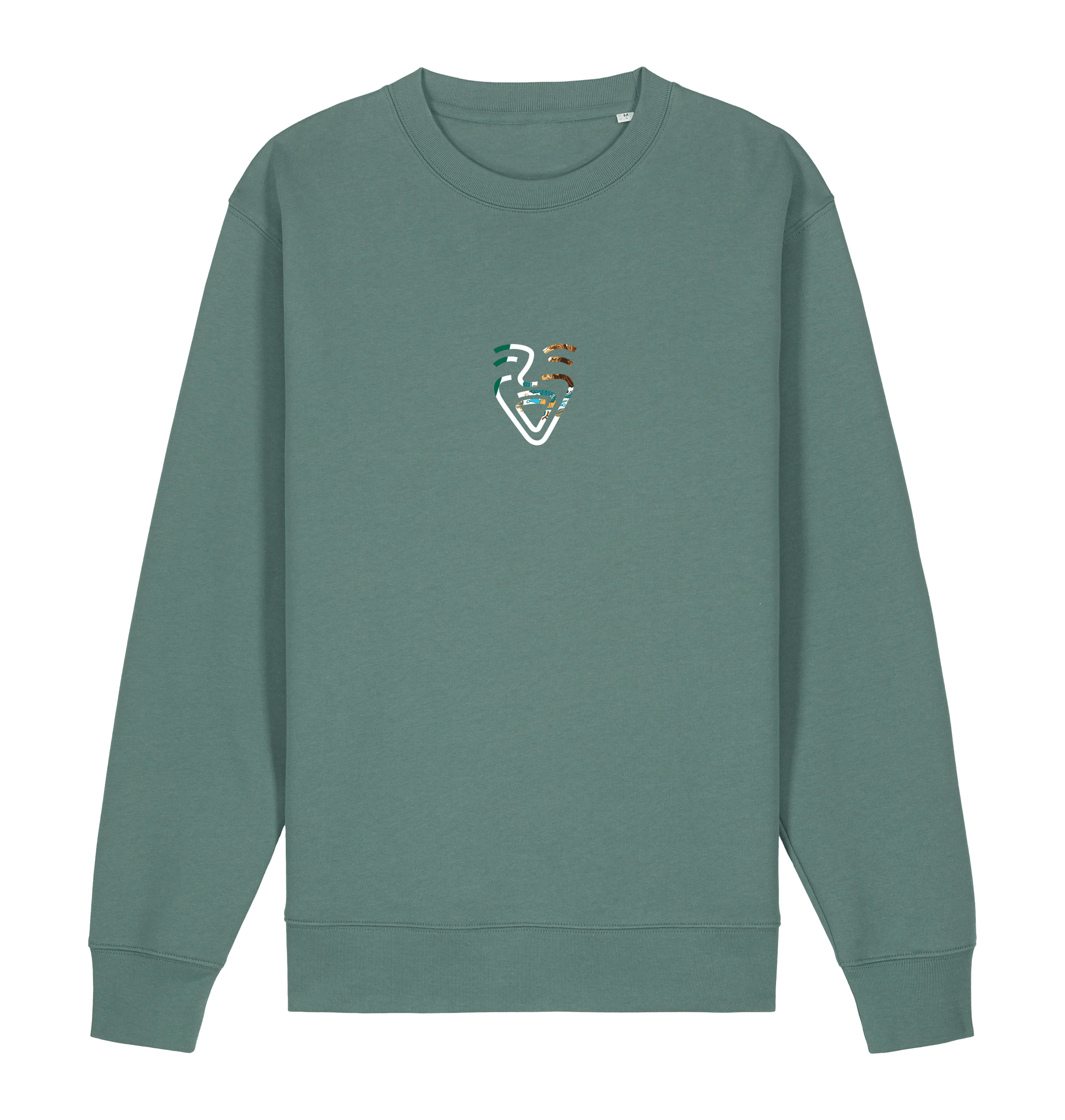 Green Bay Printed Sweater Front