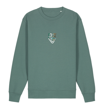 Green Bay Printed Sweater Front