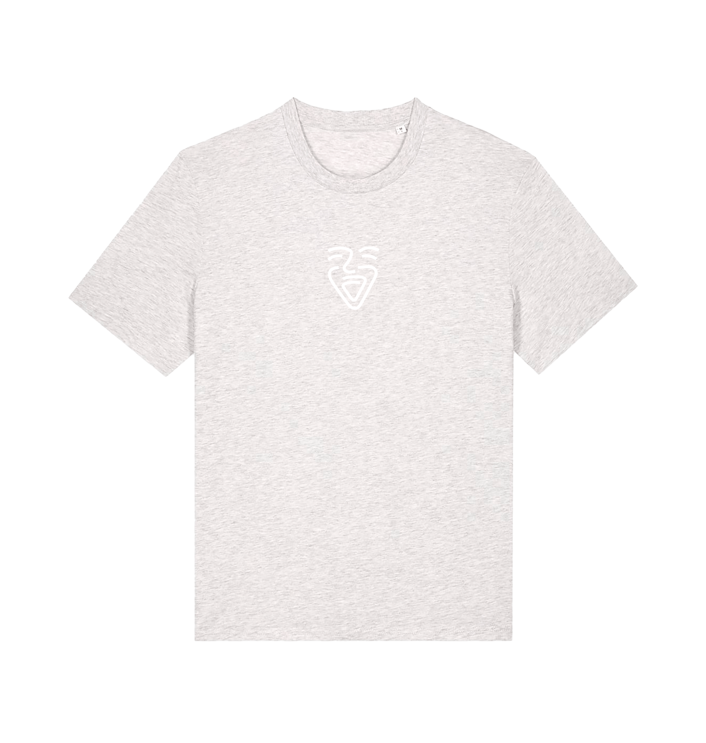 Cool Heather Grey Printed T-shirt Front