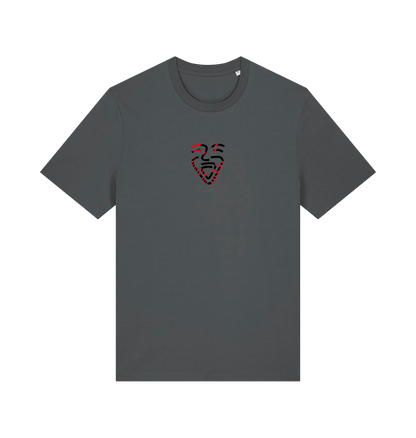 Anthracite Printed T-shirt Front