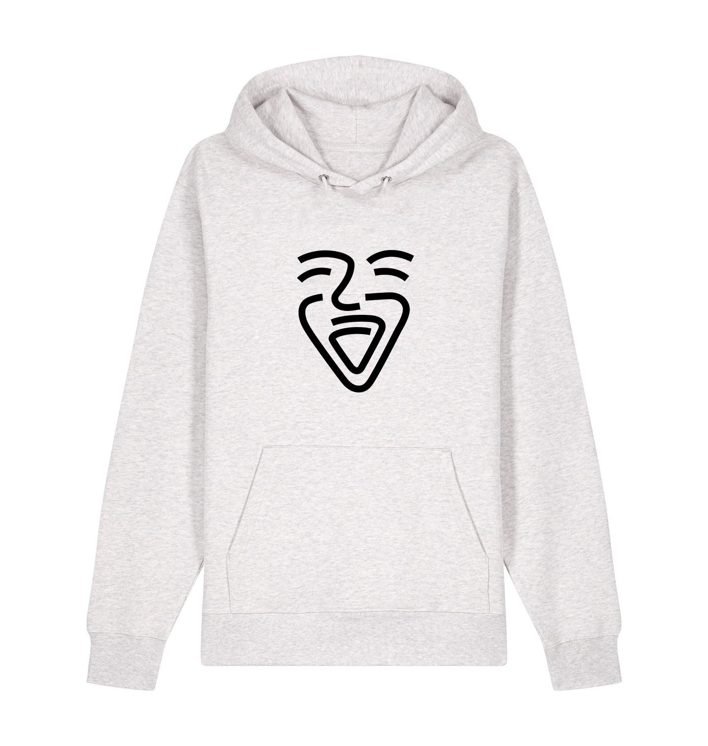 Cool Heather Grey Printed Sweater Front