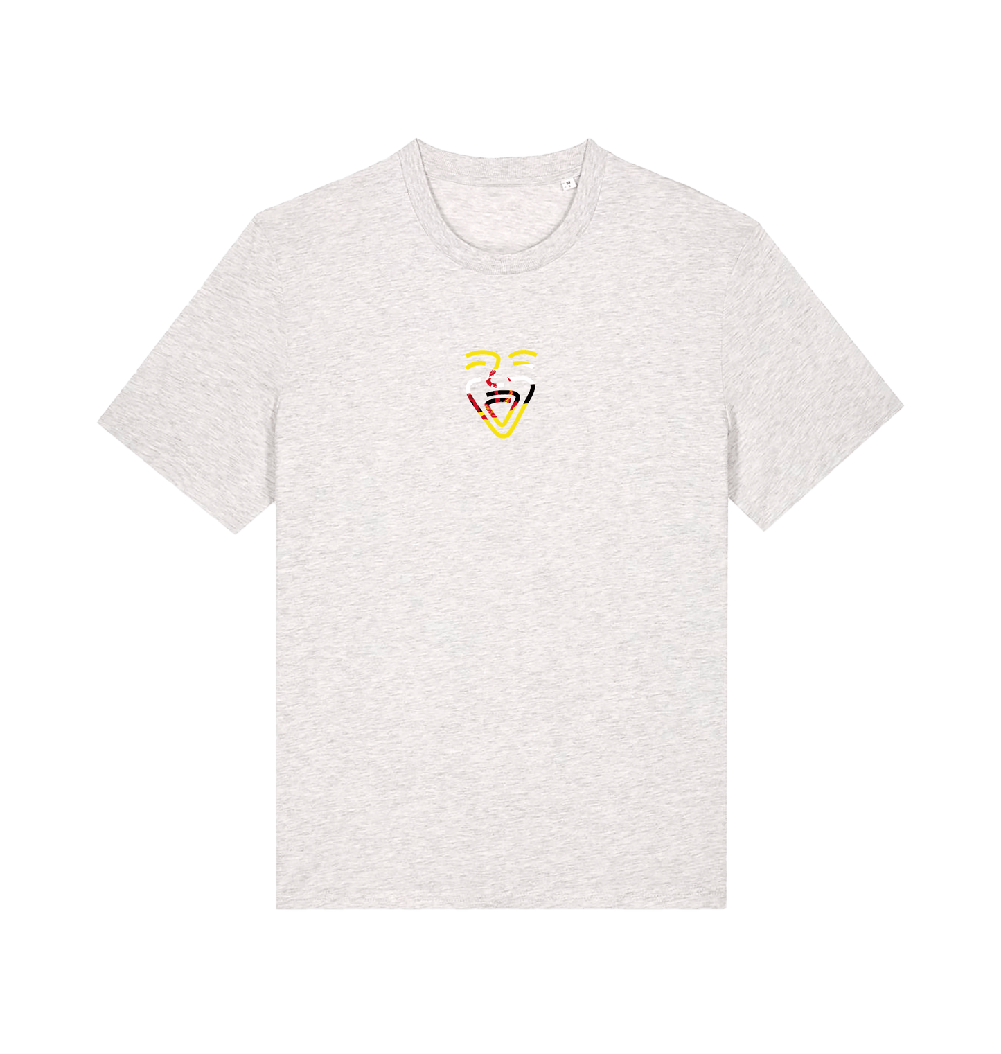Cool Heather Grey Printed T-shirt Front