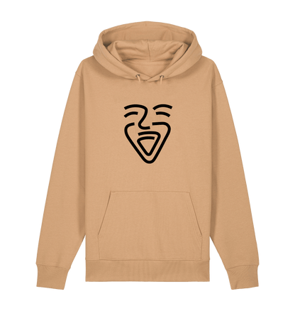 Latte Printed Sweater Front