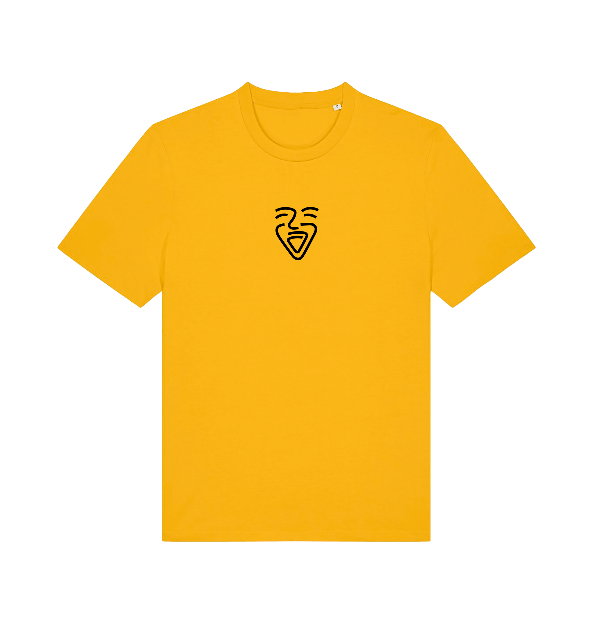 Spectra Yellow Printed T-shirt Front