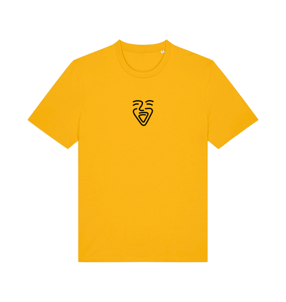 Spectra Yellow Printed T-shirt Front