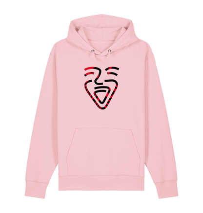 Cotton Pink Printed Sweater Front