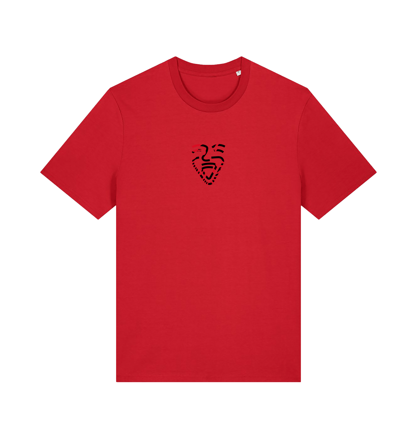Red Printed T-shirt Front