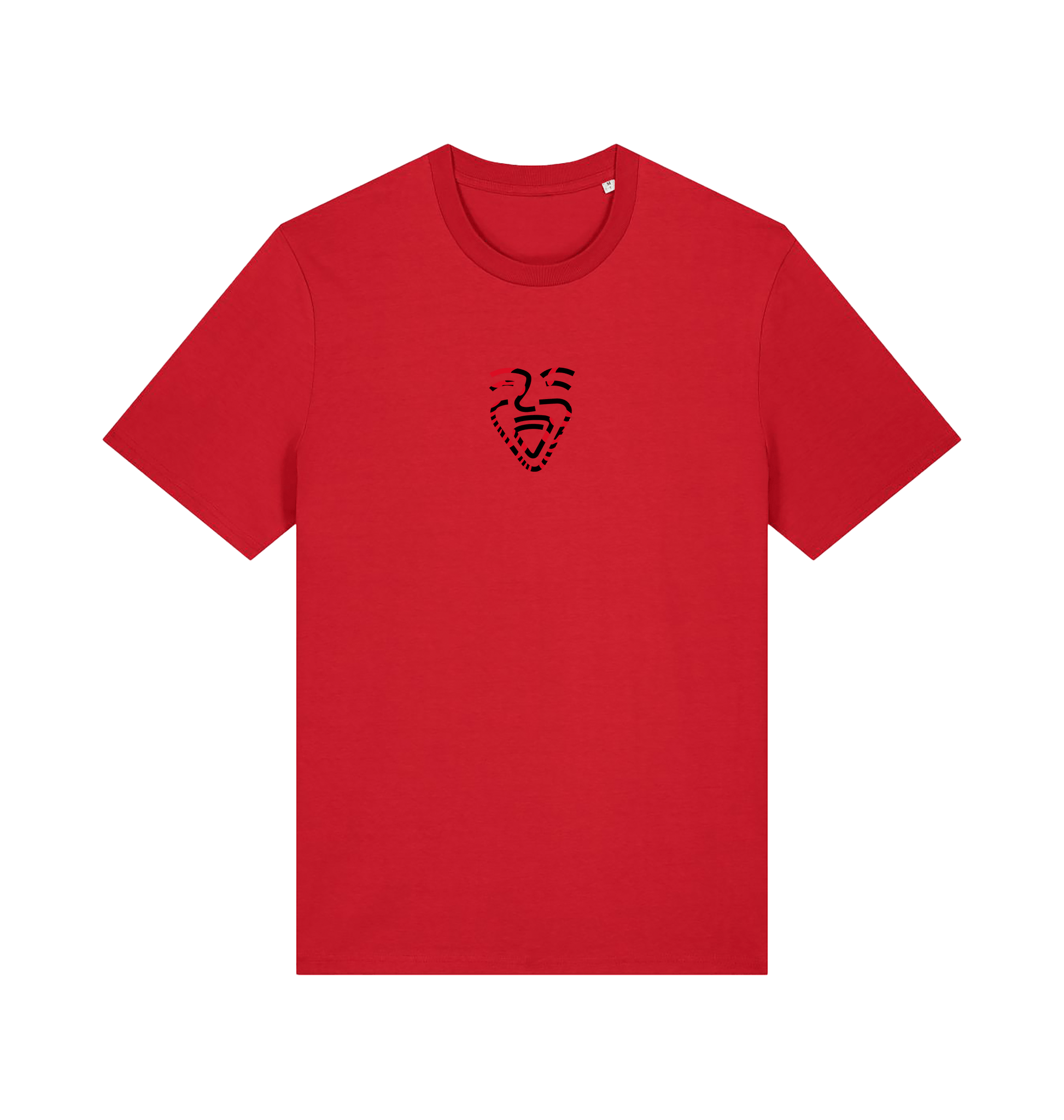 Red Printed T-shirt Front