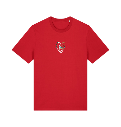 Red Printed T-shirt Front