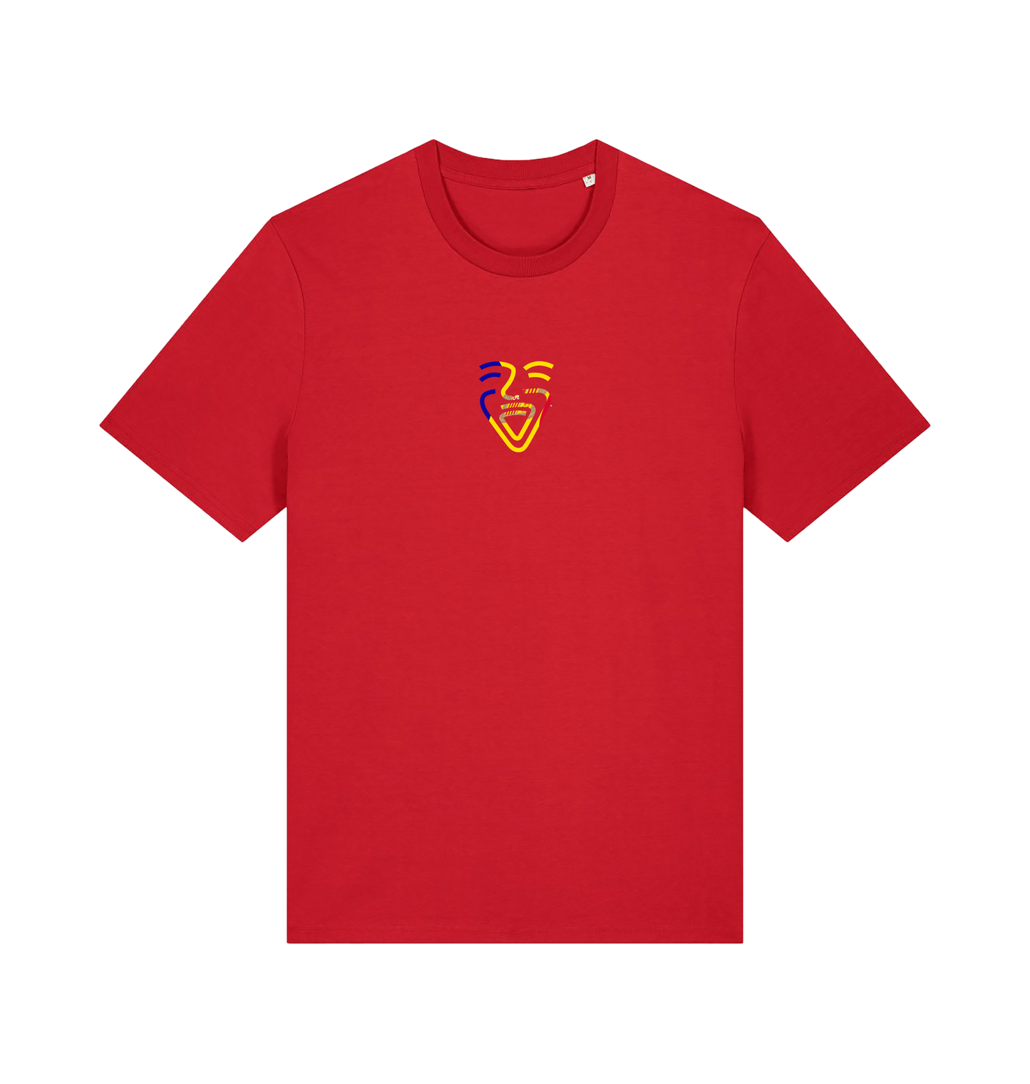 Red Printed T-shirt Front