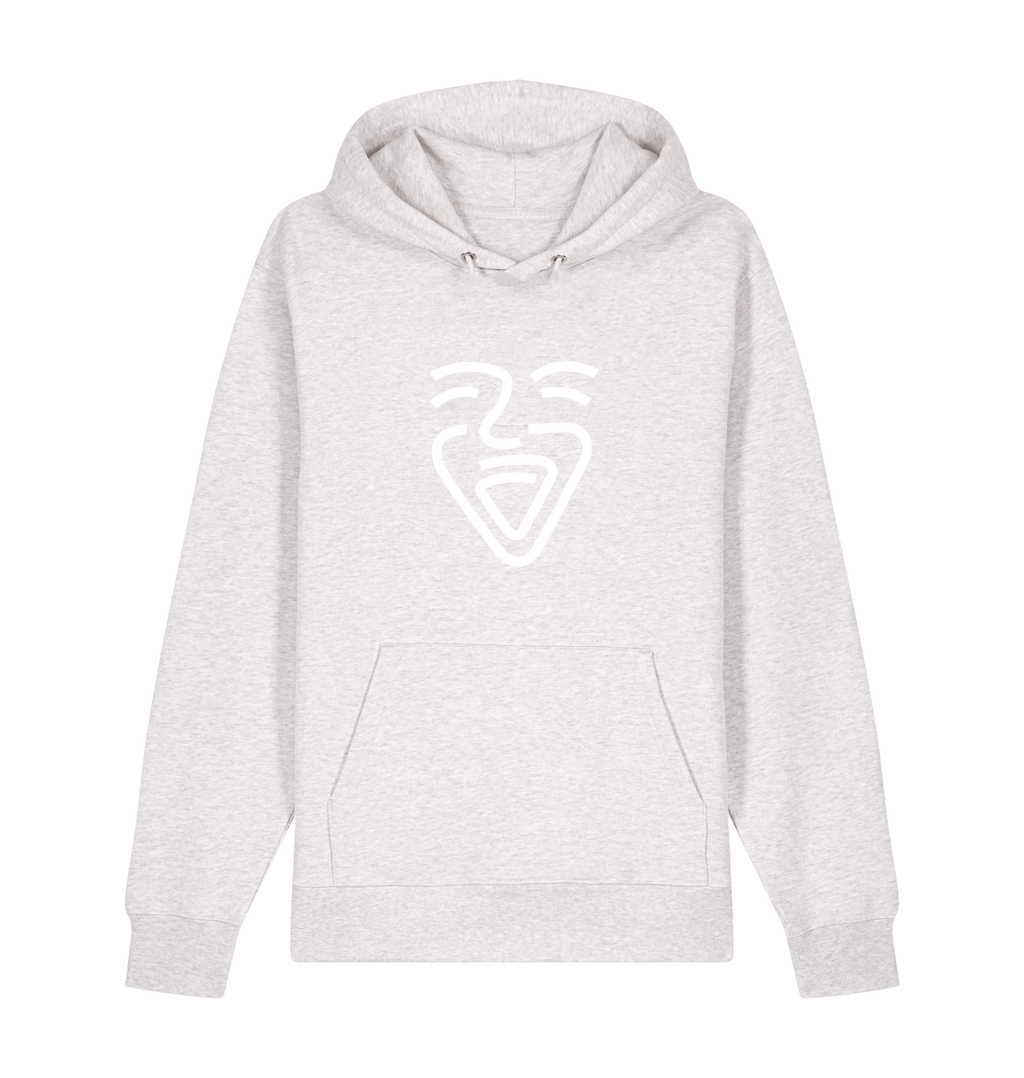 Cool Heather Grey Printed Sweater Front