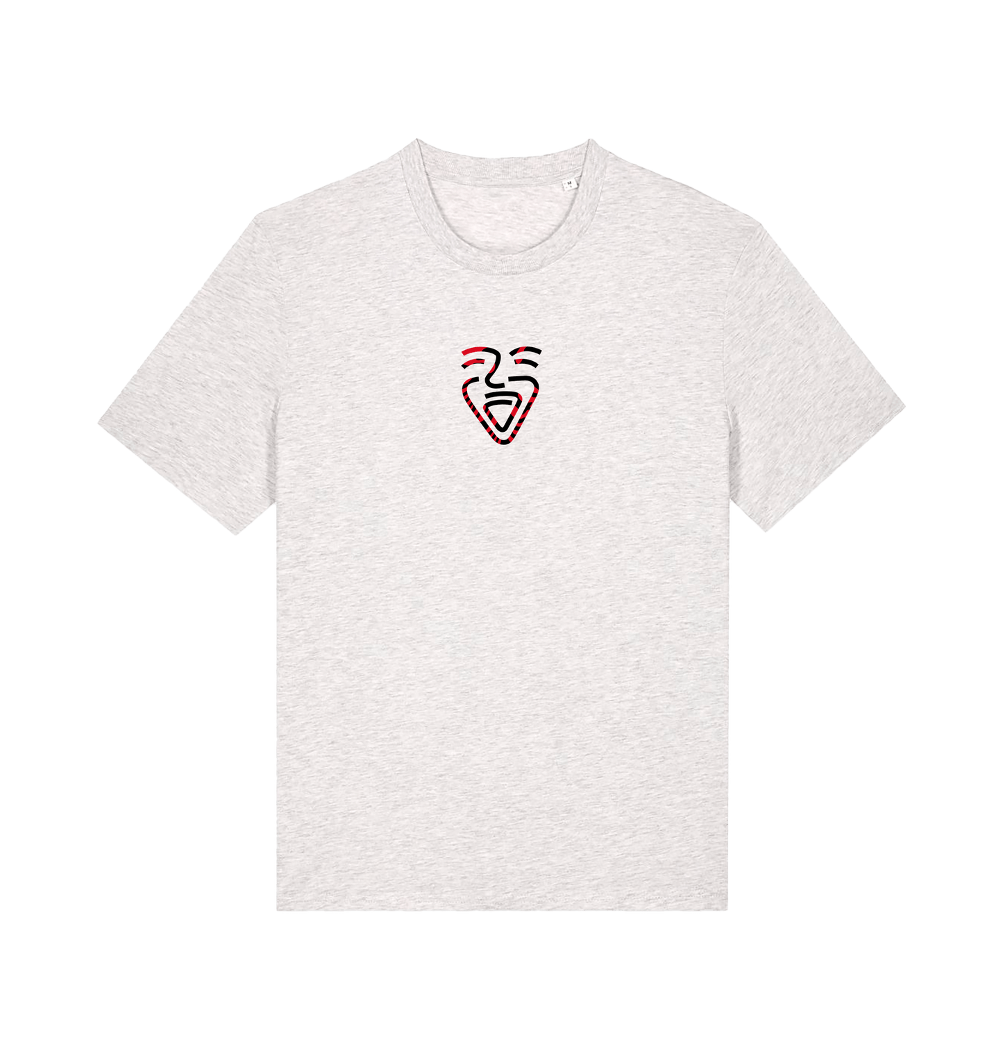 Cool Heather Grey Printed T-shirt Front