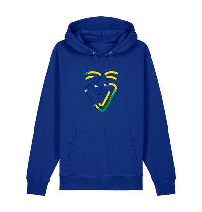 Worker Blue Printed Sweater Front
