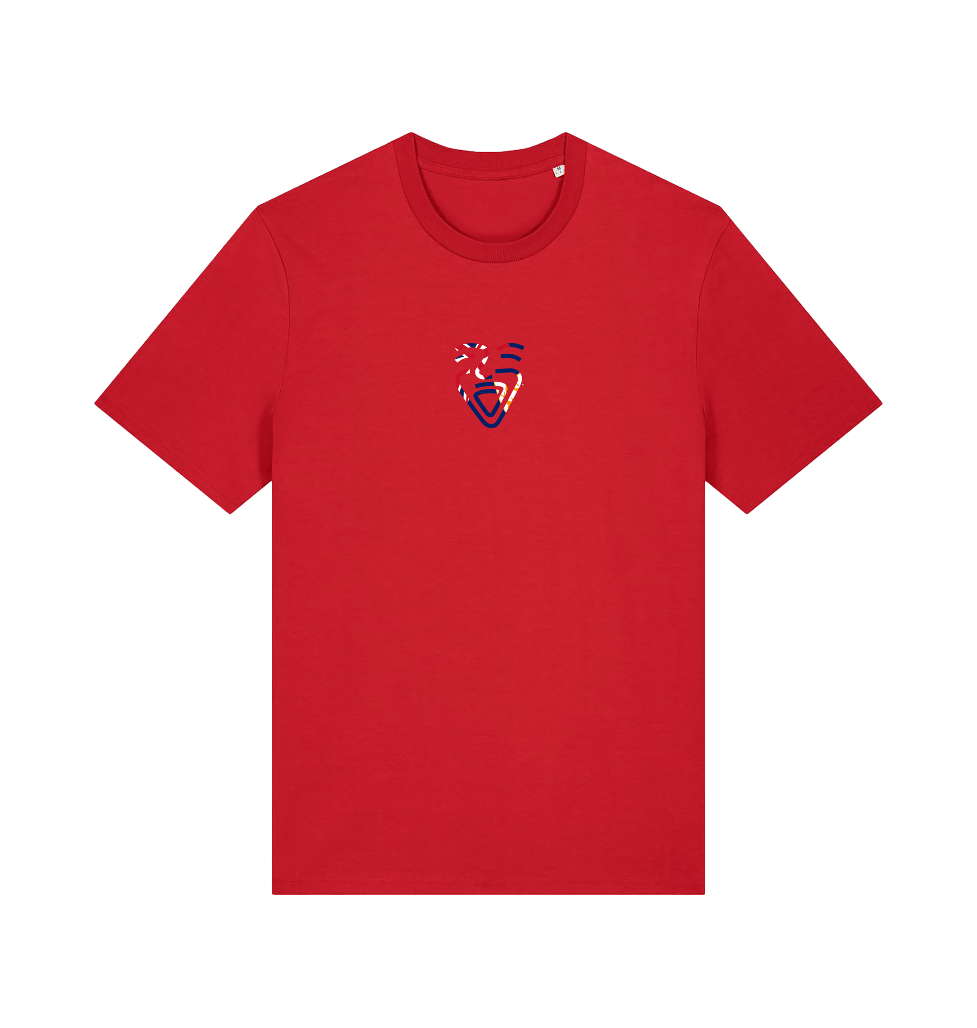 Red Printed T-shirt Front
