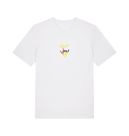 White Printed T-shirt Front