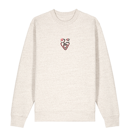 Eco Heather Printed Sweater Front