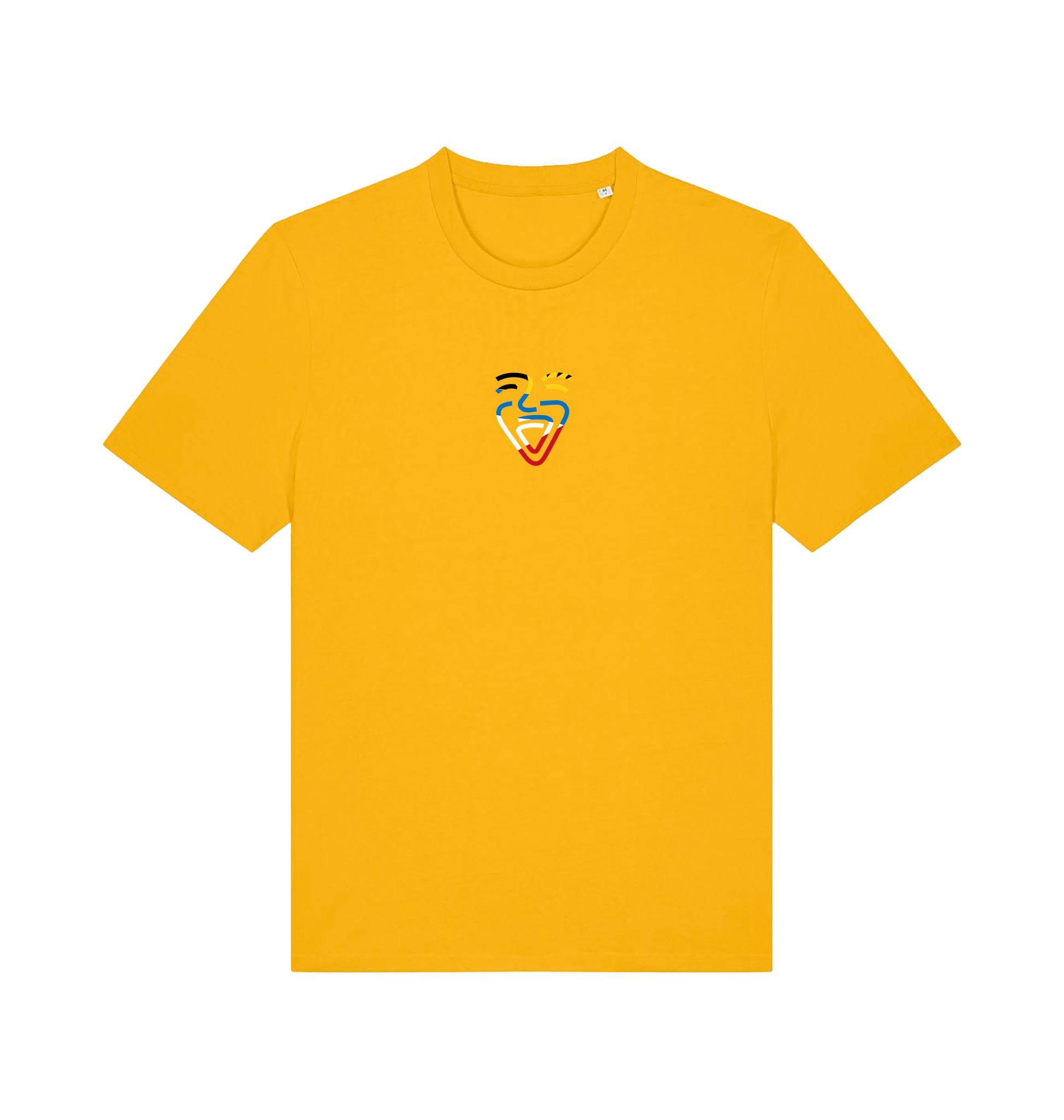 Spectra Yellow Printed T-shirt Front