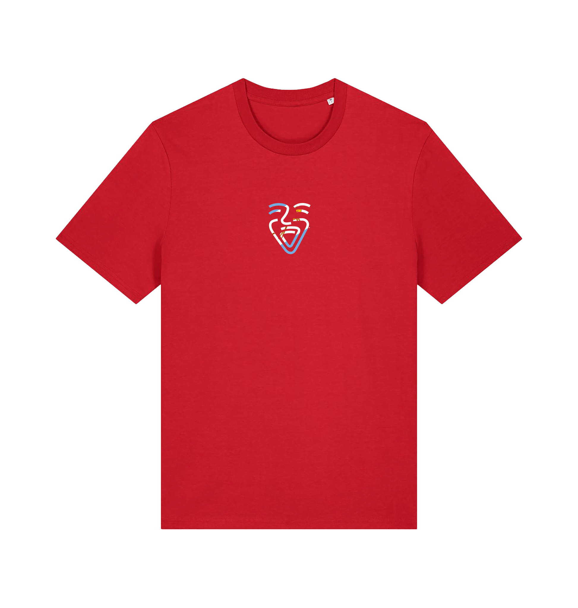Red Printed T-shirt Front